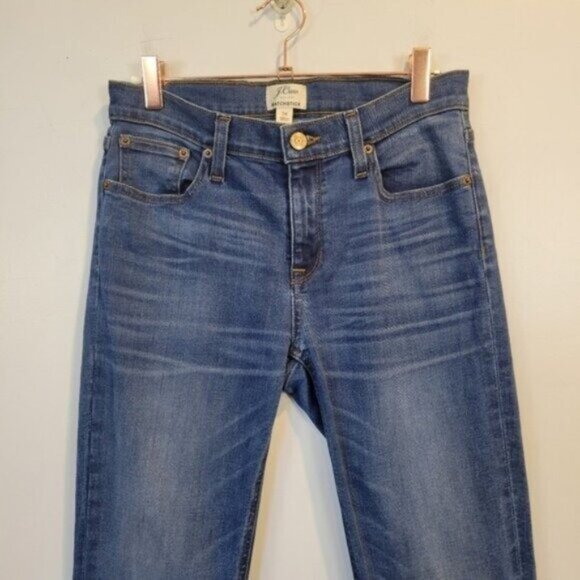J. Crew | Matchstick Slim Skinny Mid Rise Medium Wash Jeans - Picture 3 of 6